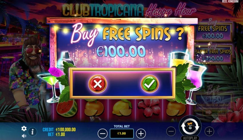 Buy Free Spins Feature