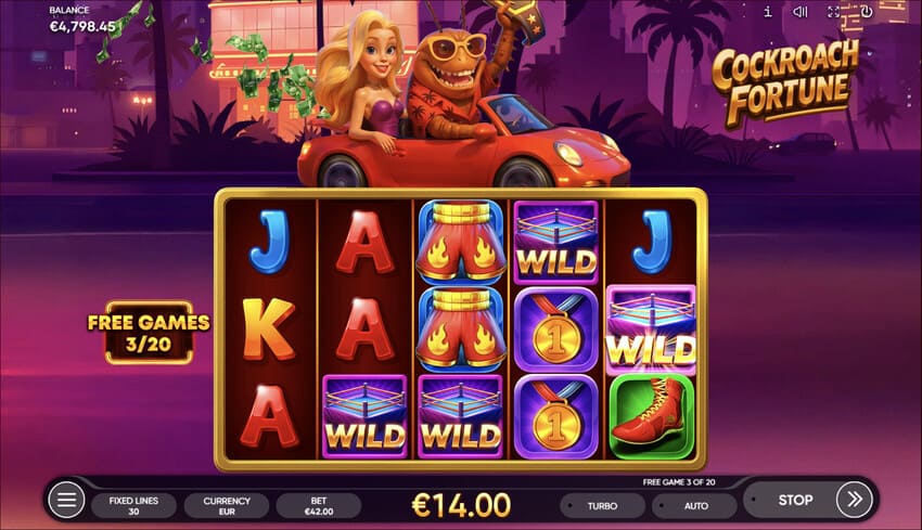 Cockroach Fortune - Free S&uuml;ins