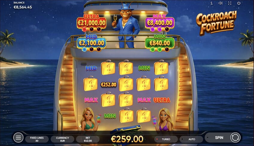 Cockroach Fortune - Pick Bonus