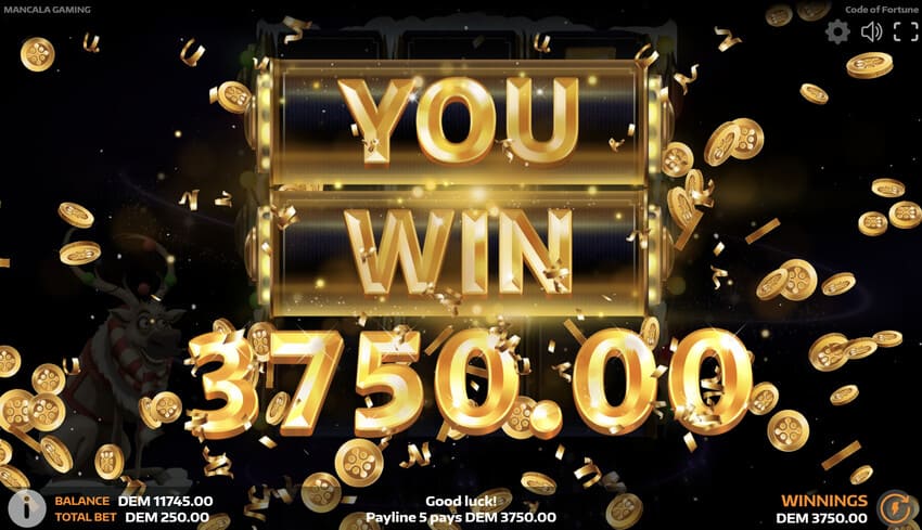 Code of Fortune - Big Win