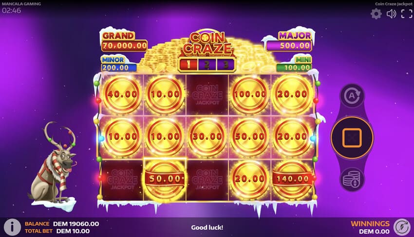 Coin Craze Jackpot - Bonus Game