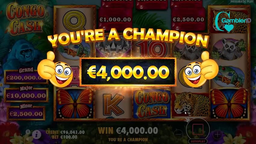 Congo Cash - Big Win