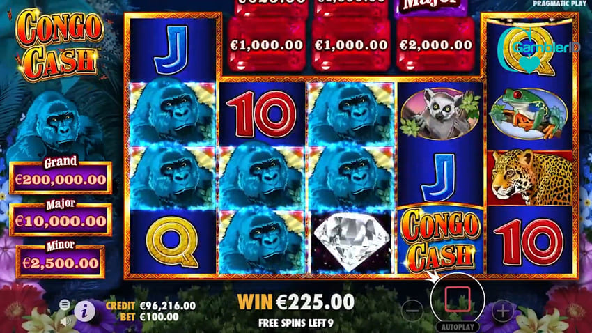 Congo Cash - Free Spins