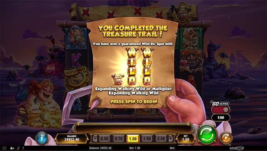Crabby's Gold 2 - Treasure Trail Feature Main Informatiion
