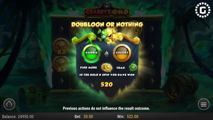 Crabby's Gold - Doubloon or Nothing