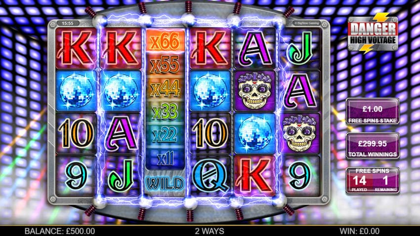 High Voltage Free Spins