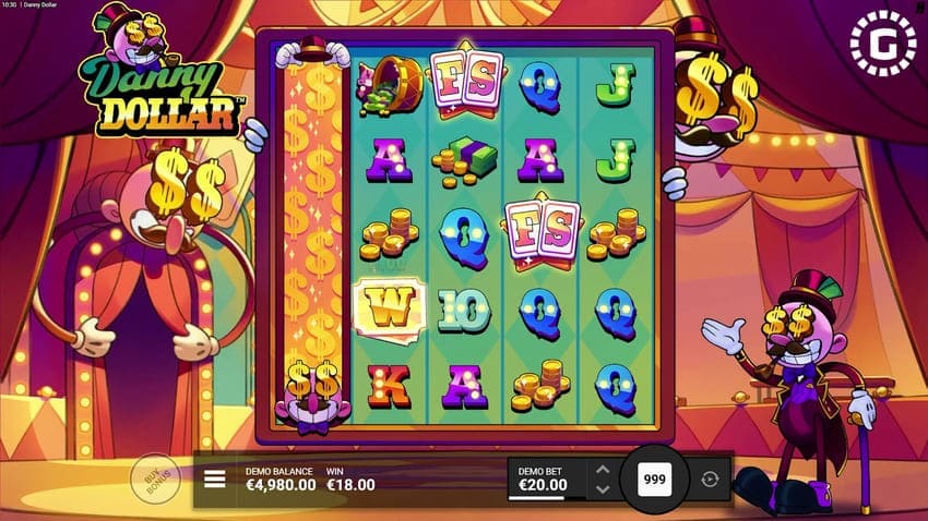 Danny Dollar Slot - Free Demo