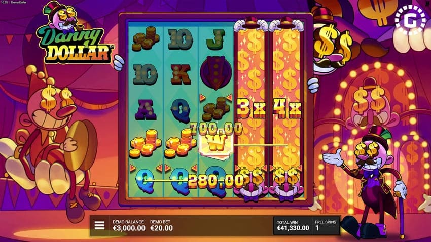 Dollar Dash Free spins
