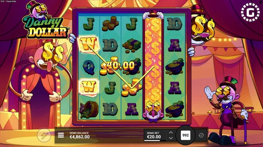 Danny Dollar Slot - Dollar Reels