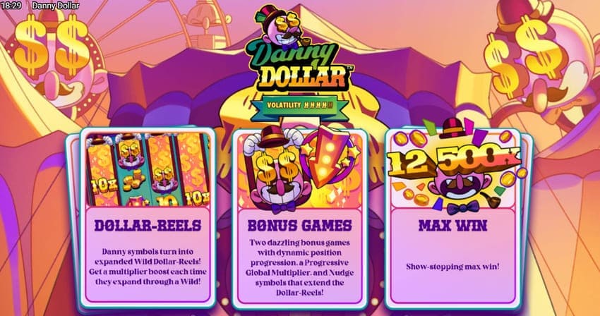 Danny Dollar Slot - Intro