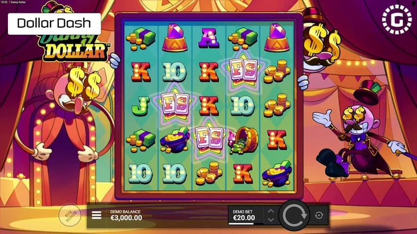 Danny Dollar Slot - Scatters Symbol