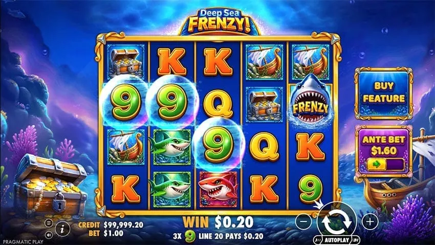 Deep Sea Frenzy Slot - Base Game