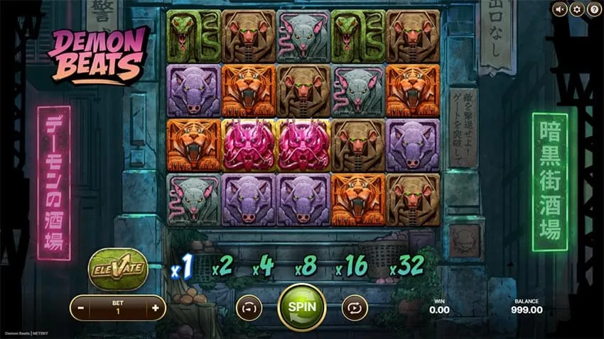 Demon Beats Slot - Base Game