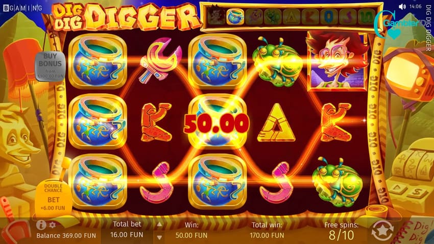 Dig Dig Digger - Free Spins