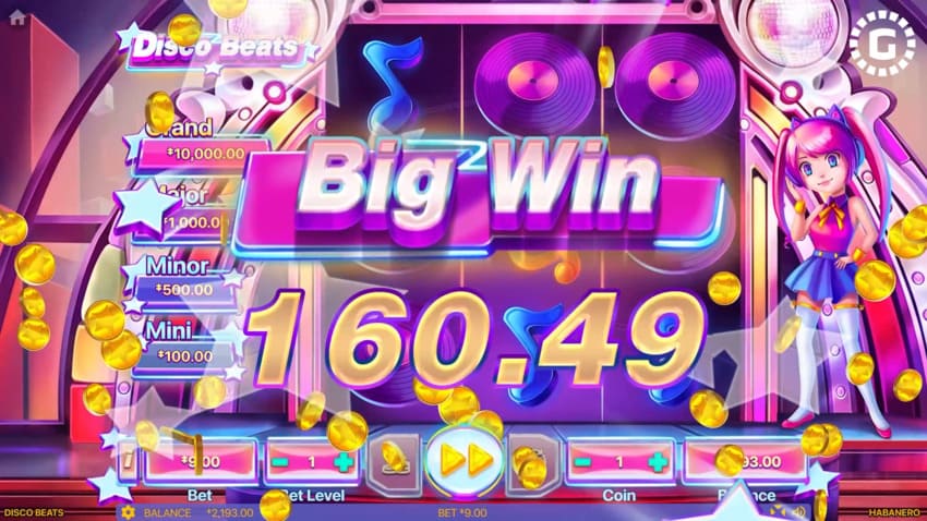 Disco Beats - Big Win