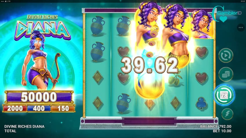 Divine Riches Diana - Base Game