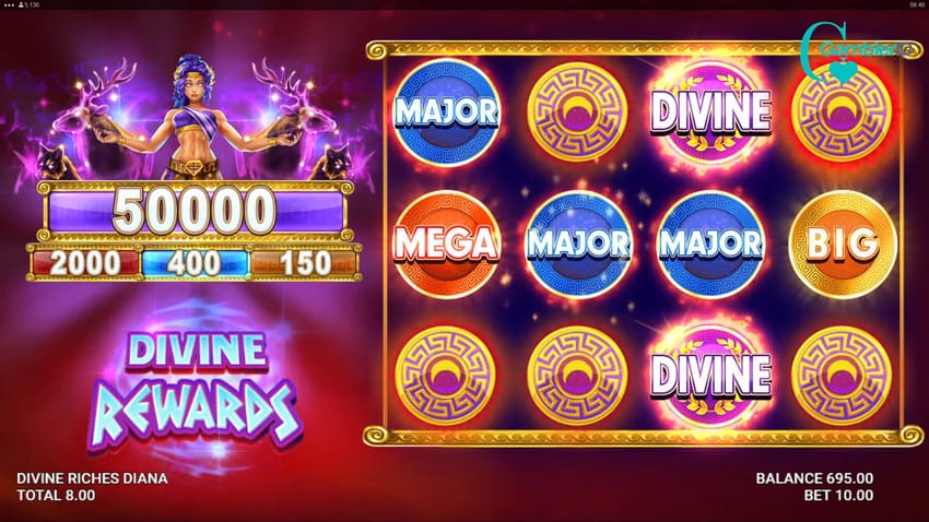 Divine Riches Diana - Divine Rewards 