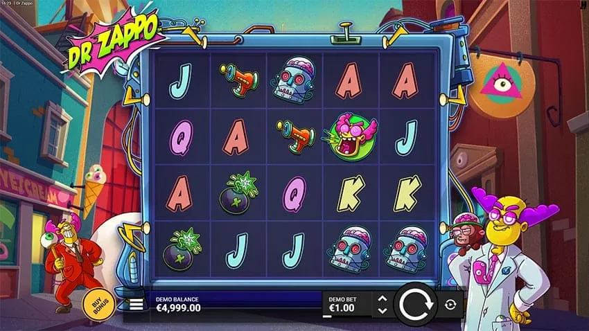 Dr Zappo Slot - Base Game