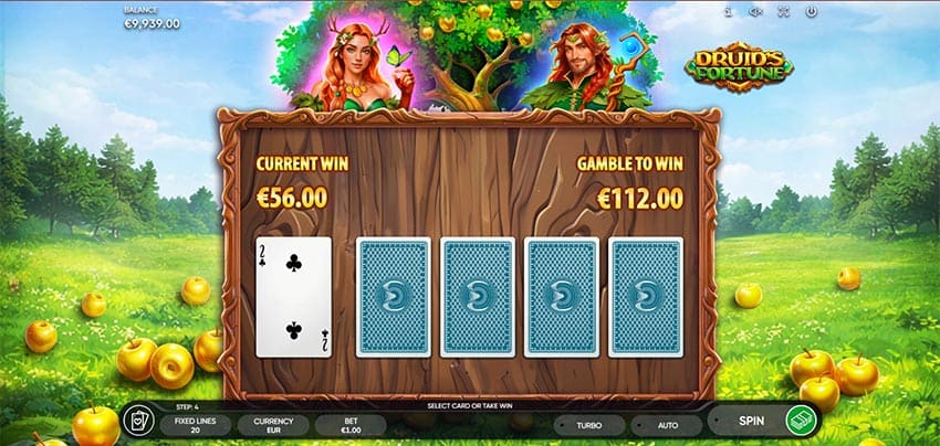 Druid's Fortune - Gamble Feature