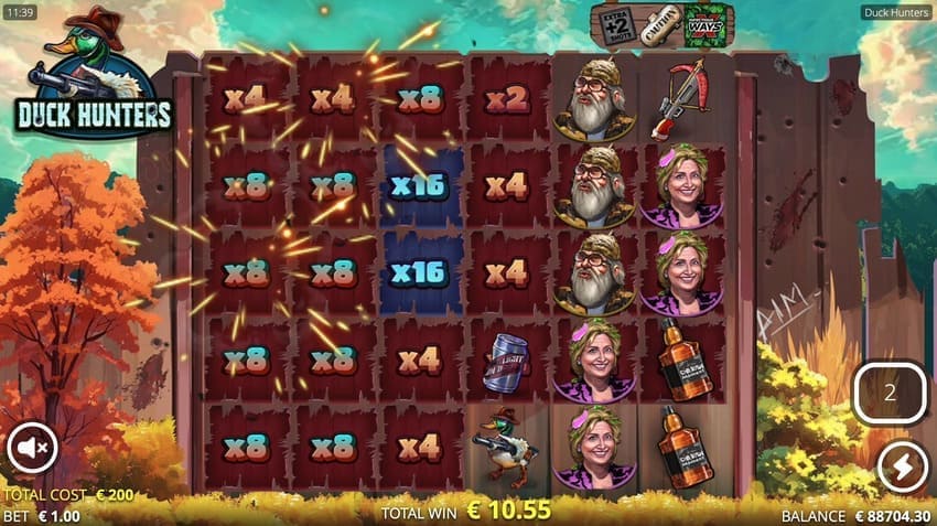 Upgraded Bomb - Duck Hunters Slot