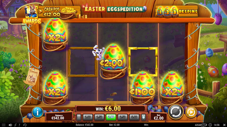 Slot Easter Eggspedition - Bonus Game