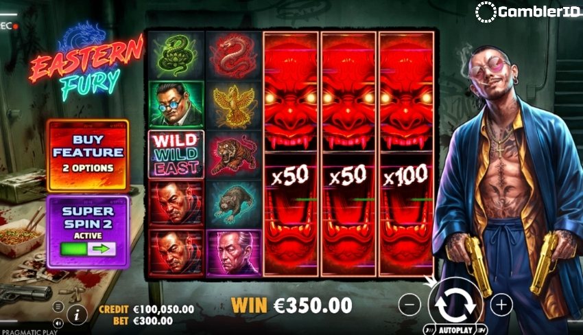 Eastern Fury Slot - Respins witj Expanding Wilds Feature