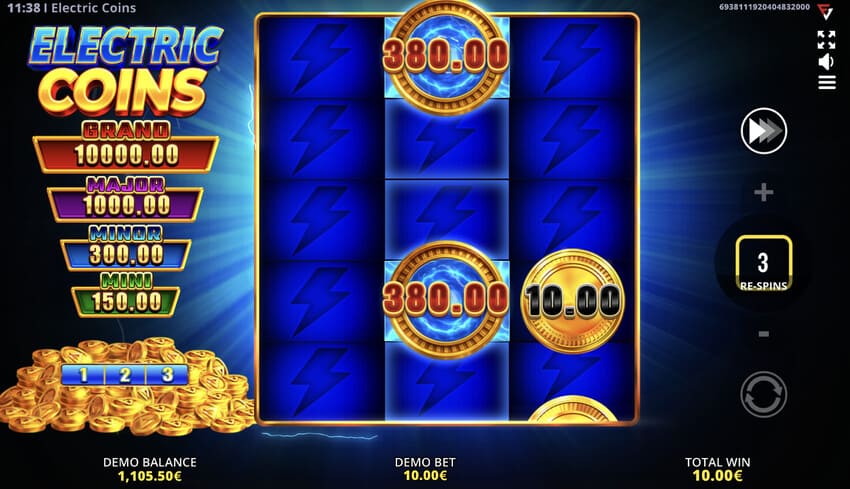 Electric Coins: Ultimate - Hold and Spin