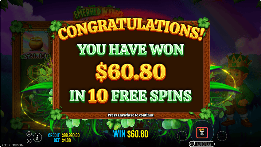 The Wheel of Wealth bonus screen - where the slot's max win potential concentrates