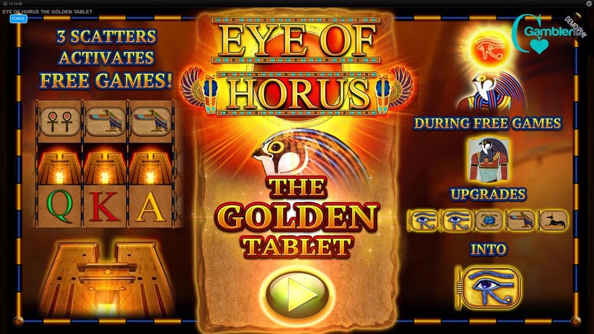 Eye of Horus: The Golden Tablet - Intro