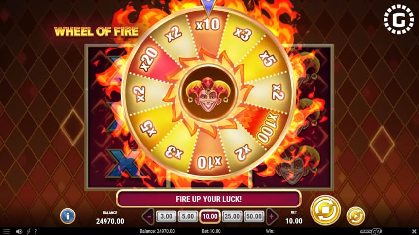 Fire Joker 100 - Wheel Of Fire