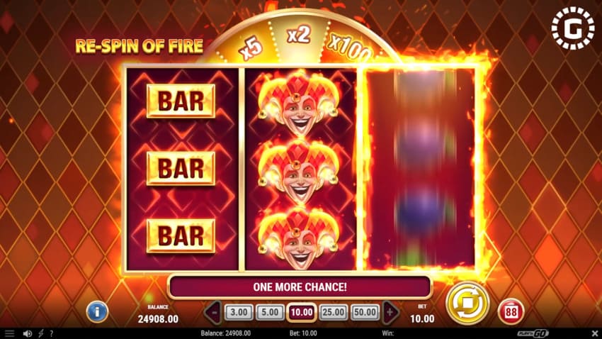 Fire Joker 100 - Re-Spin