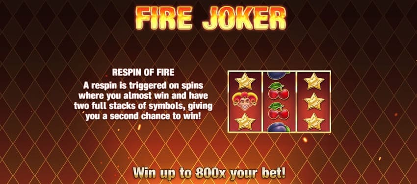 Intro - Fire Joker Slot