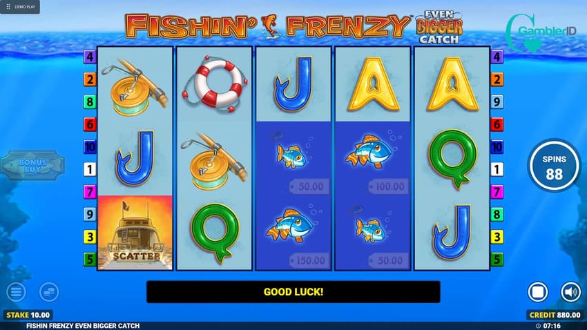 Fishin’ Frenzy Even Bigger Catch - Base Game