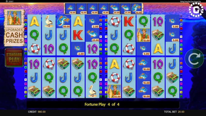 Fishin' Frenzy Reel Time Fortune Play - Fortune Play