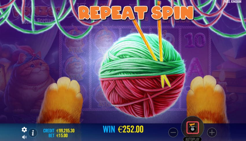 Repeat Spin No - Fonzo's Feline Fortunes