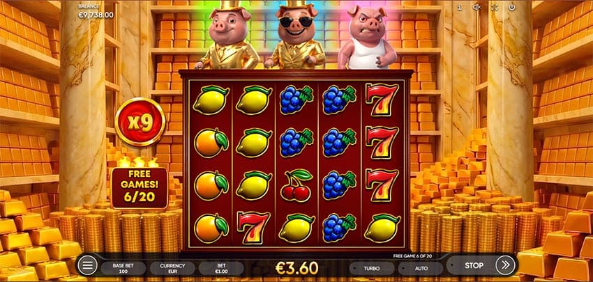 Fortune Bankers - Free Spins Feature