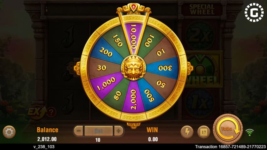 Fortune Gems 2 - Bonus Wheel
