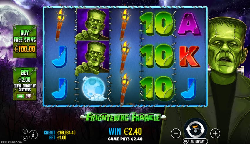 Base Gameplay Frightening Frankie 