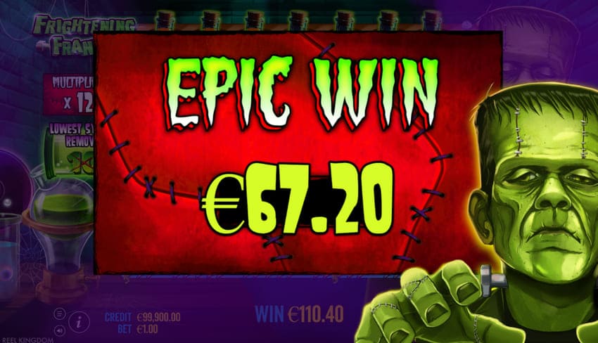 Epic Win &euro;67 - Frightening Frankie Slot
