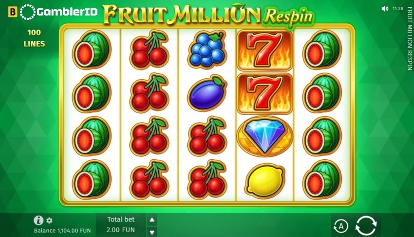 Fruit Million Respin Slot - Base Game