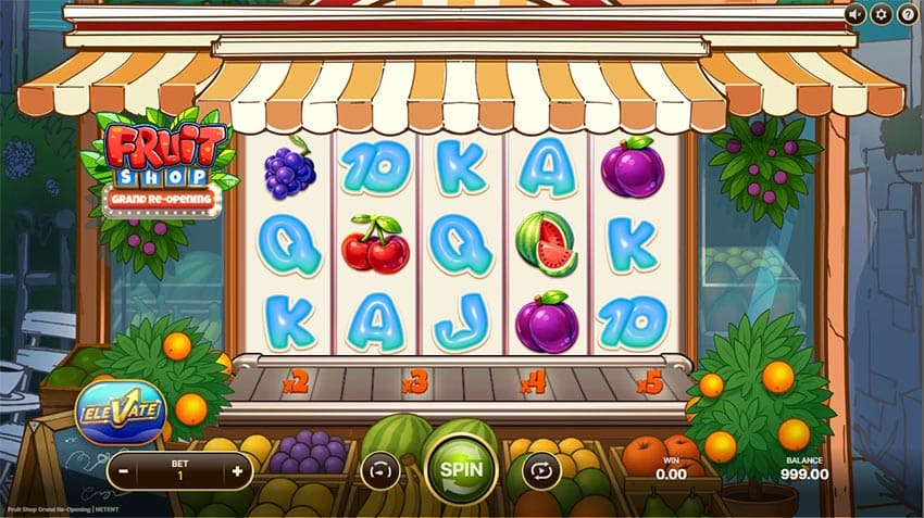 Fruit Shop Grand Re-Opening Slot - Base Game
