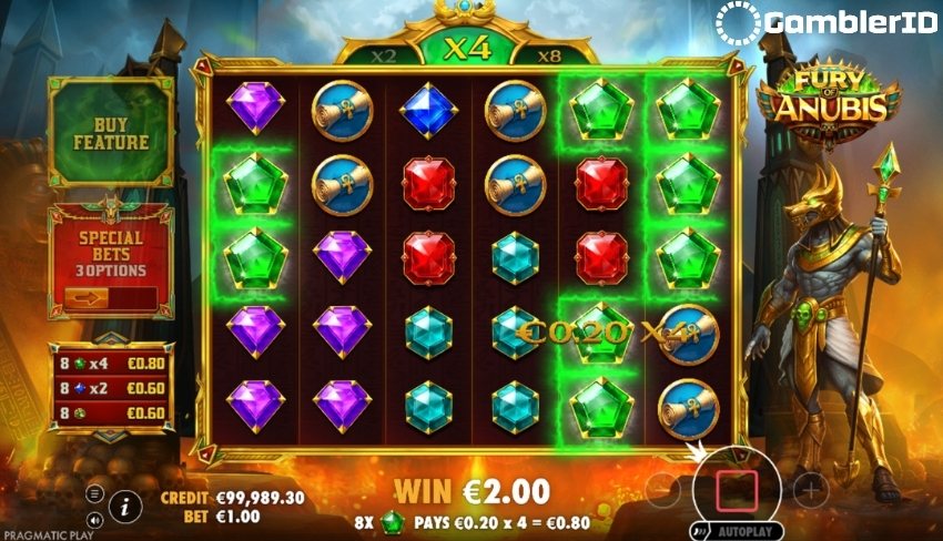 Fury of Anubis Slot - Base Game