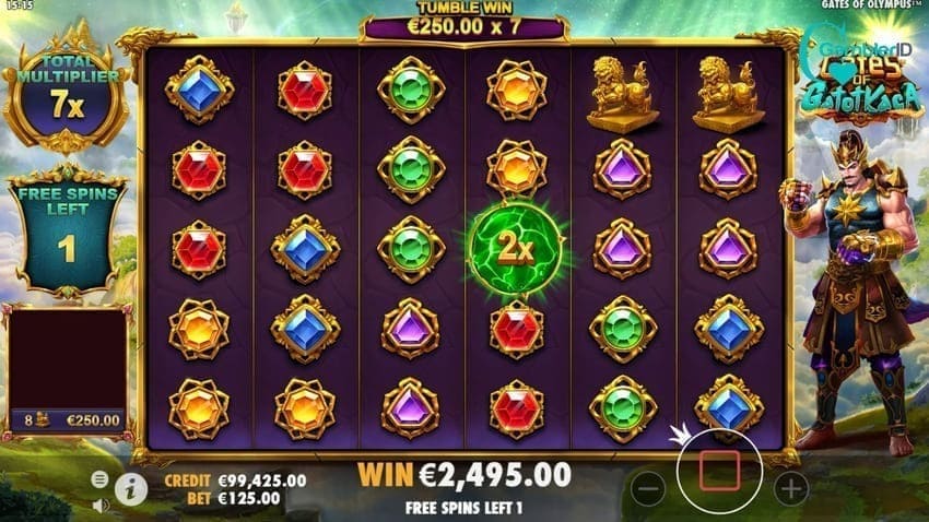 Gates of Gatot Kaca Slot - Multiplier Symbols