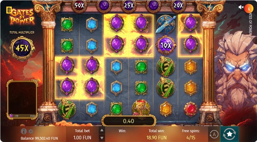 Gates of Power Slot - Bonus Free Spins