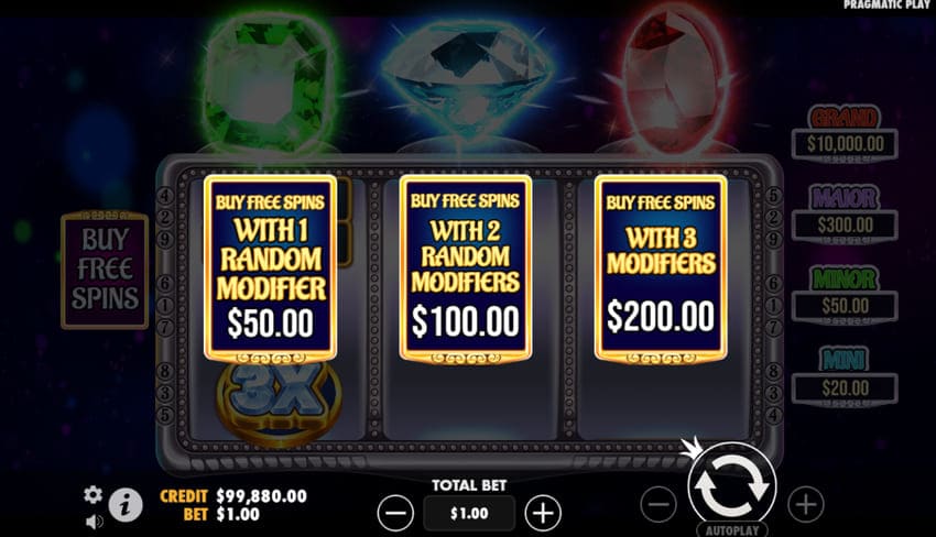 Gem Trio - Buy Free Spins