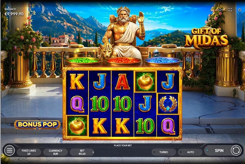 Gift of Midas Slot - Base Game