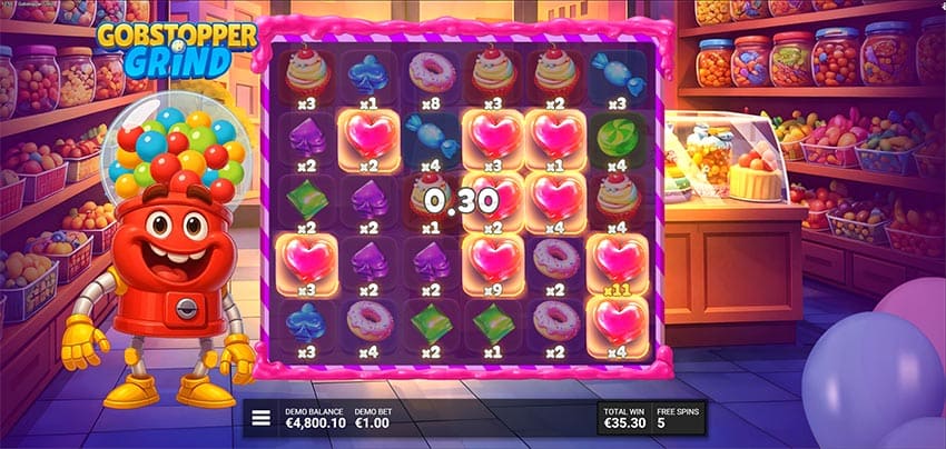 Jawbreaker Overload Bonus Round