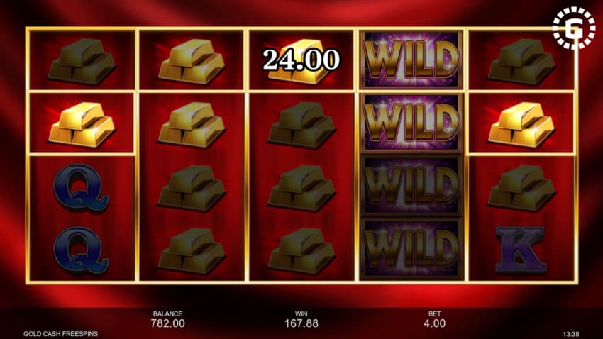 Gold Cash Free Spins - Base Game