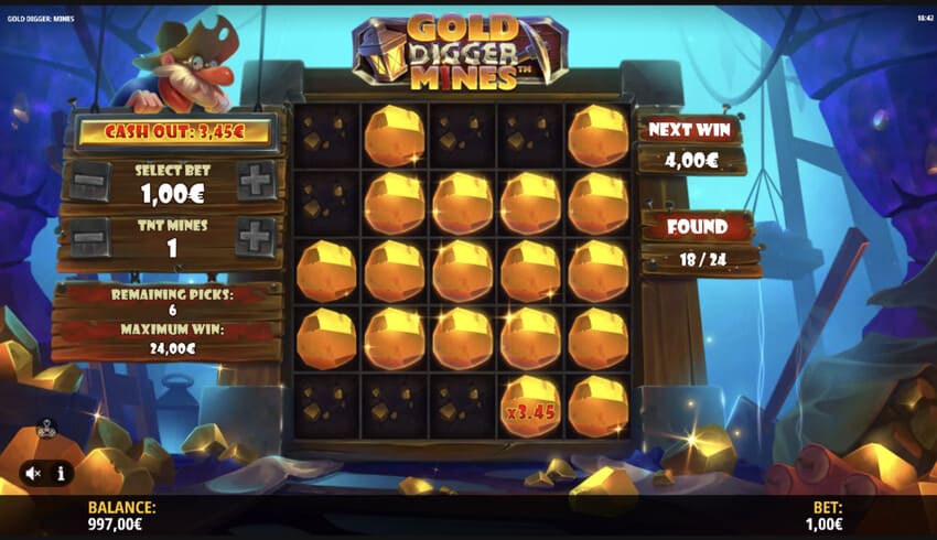 Gold Digger: Mines - Gameplay