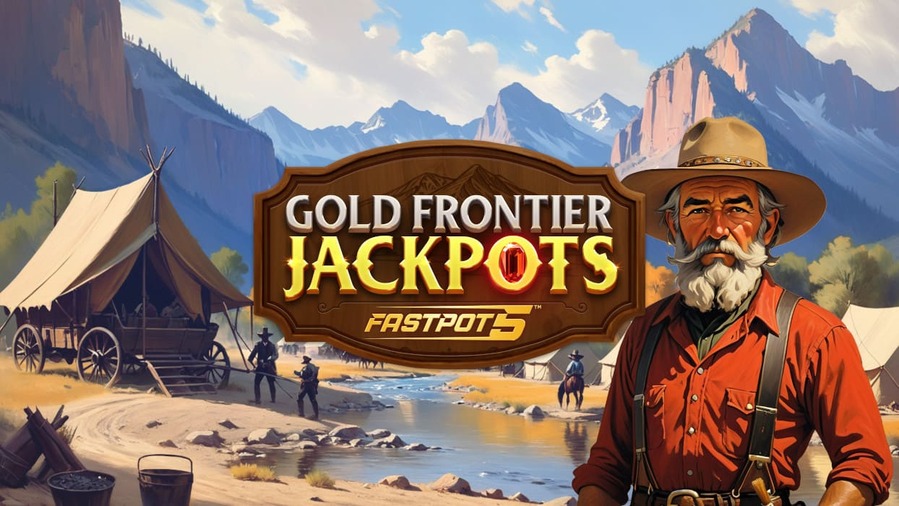 Gold Frontier Jackpots FastPot5 Slot - Banner